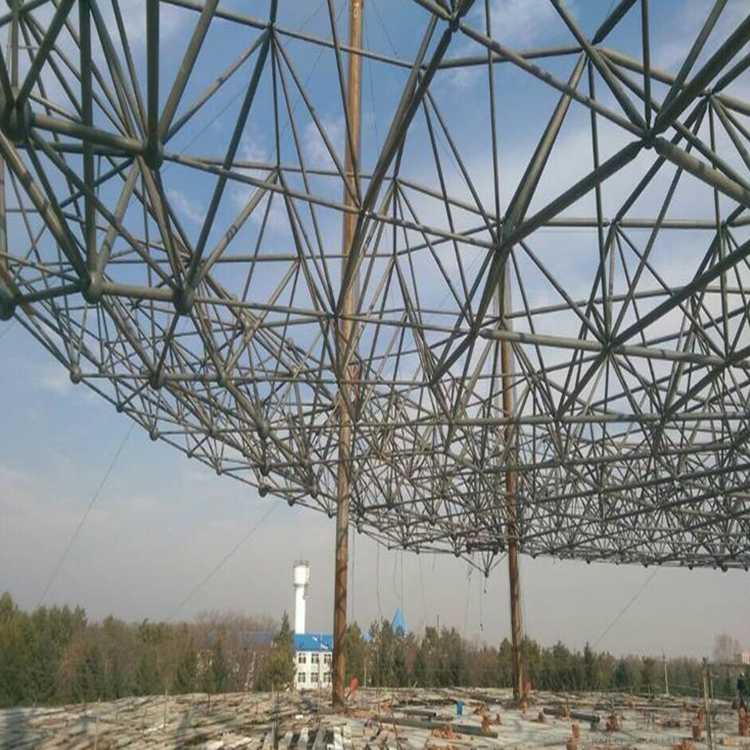 河南球形网架钢结构施工方案